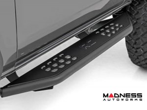 Ford Bronco Running Boards - OV2 Side Steps - Rough Country - 2 Door